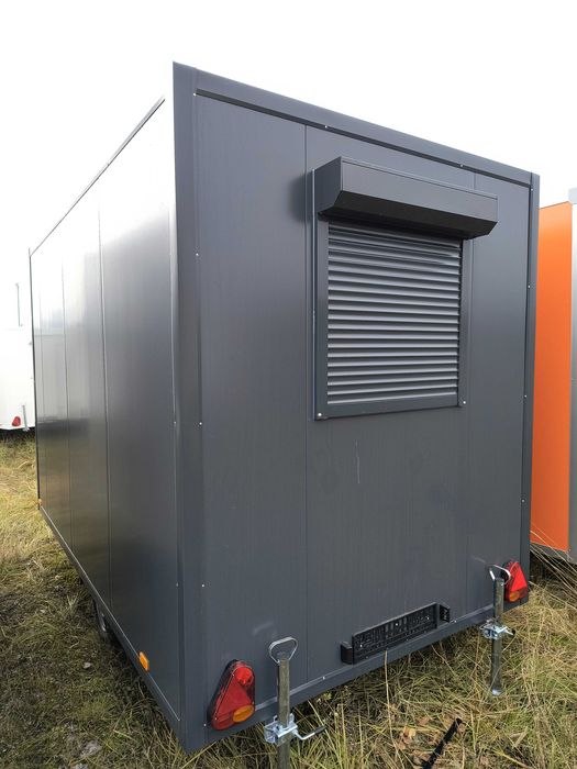 przyczepa SOCJALNA - kontener socjalny - BIURO mobilne 750 kg BAUWAGEN