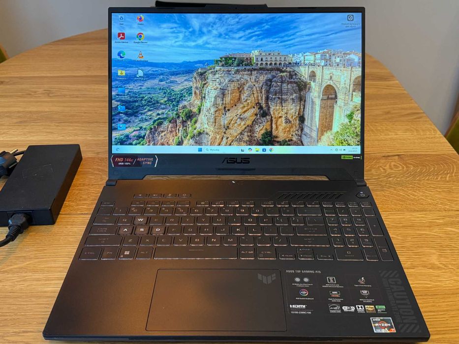 Asus TUF Gaming A15 FA507NV – super stan, po pełnej konserwacji