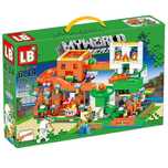 Лего Майнкрафт Огненный лабиринт, 423 детали. Lego MINECRAFT
