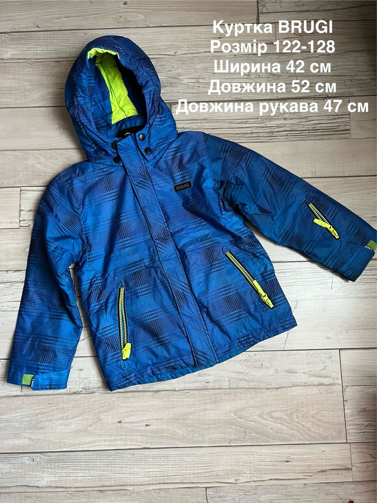 Куртка дитяча зимова BRUGI розмір 122-128