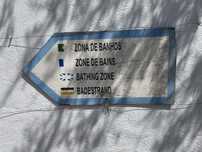 Placa de Praia decorativa