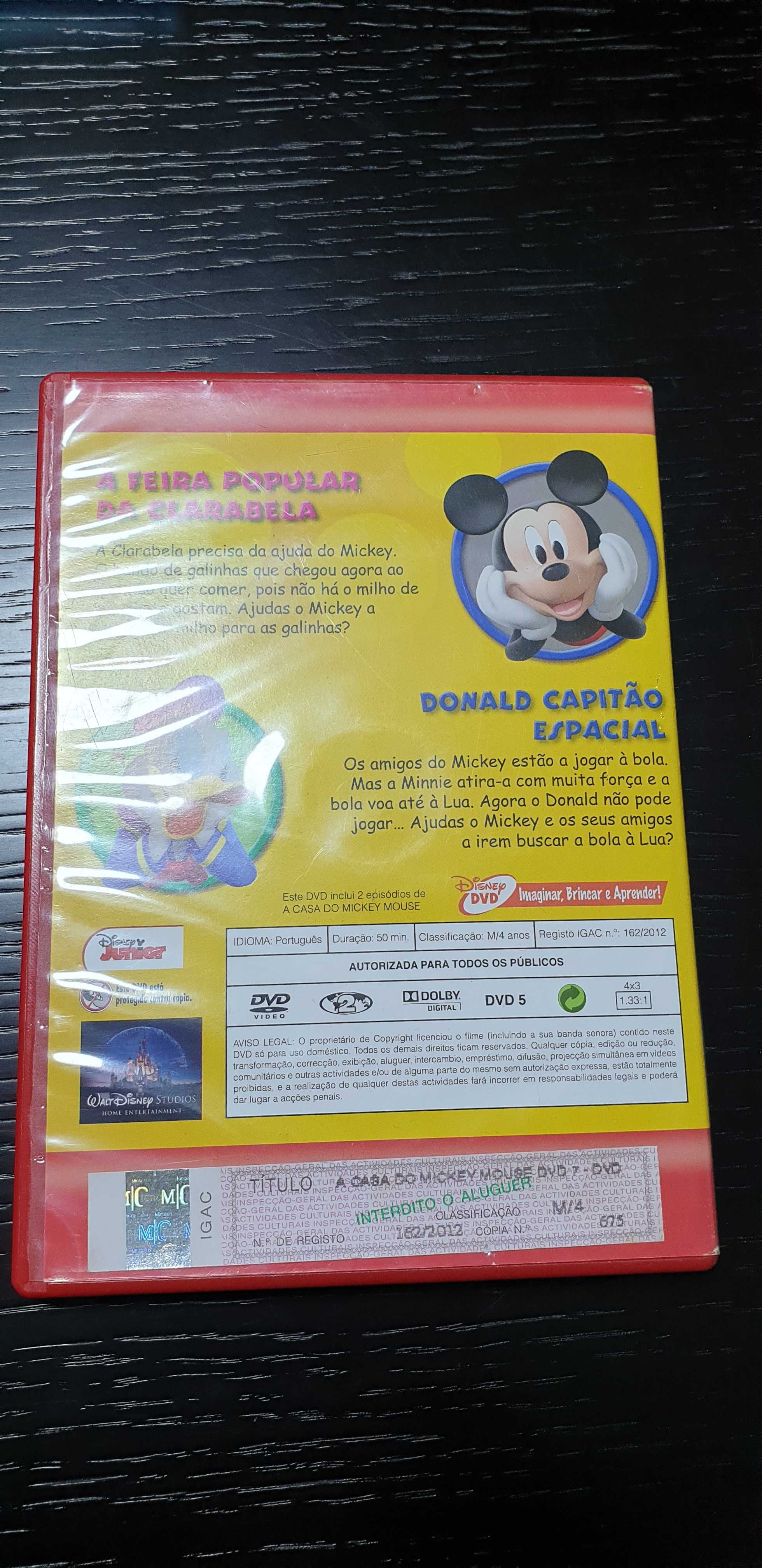 Filme DVD A Casa do Mickey Mouse