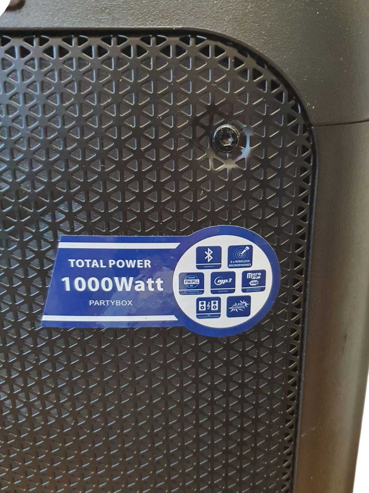 Głośnik przenośny Blaupunkt PB10DB czarny 1000 W