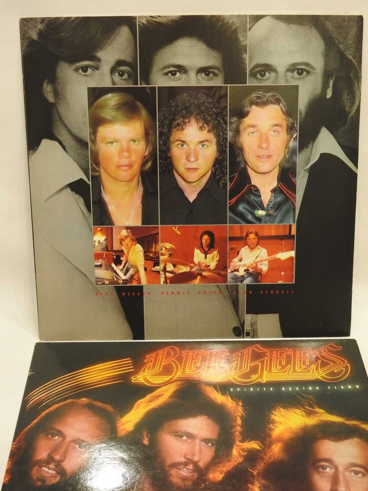 Bee Gees Spirits Having Flown LP пластинка 1979 Британия UK EX 1 press