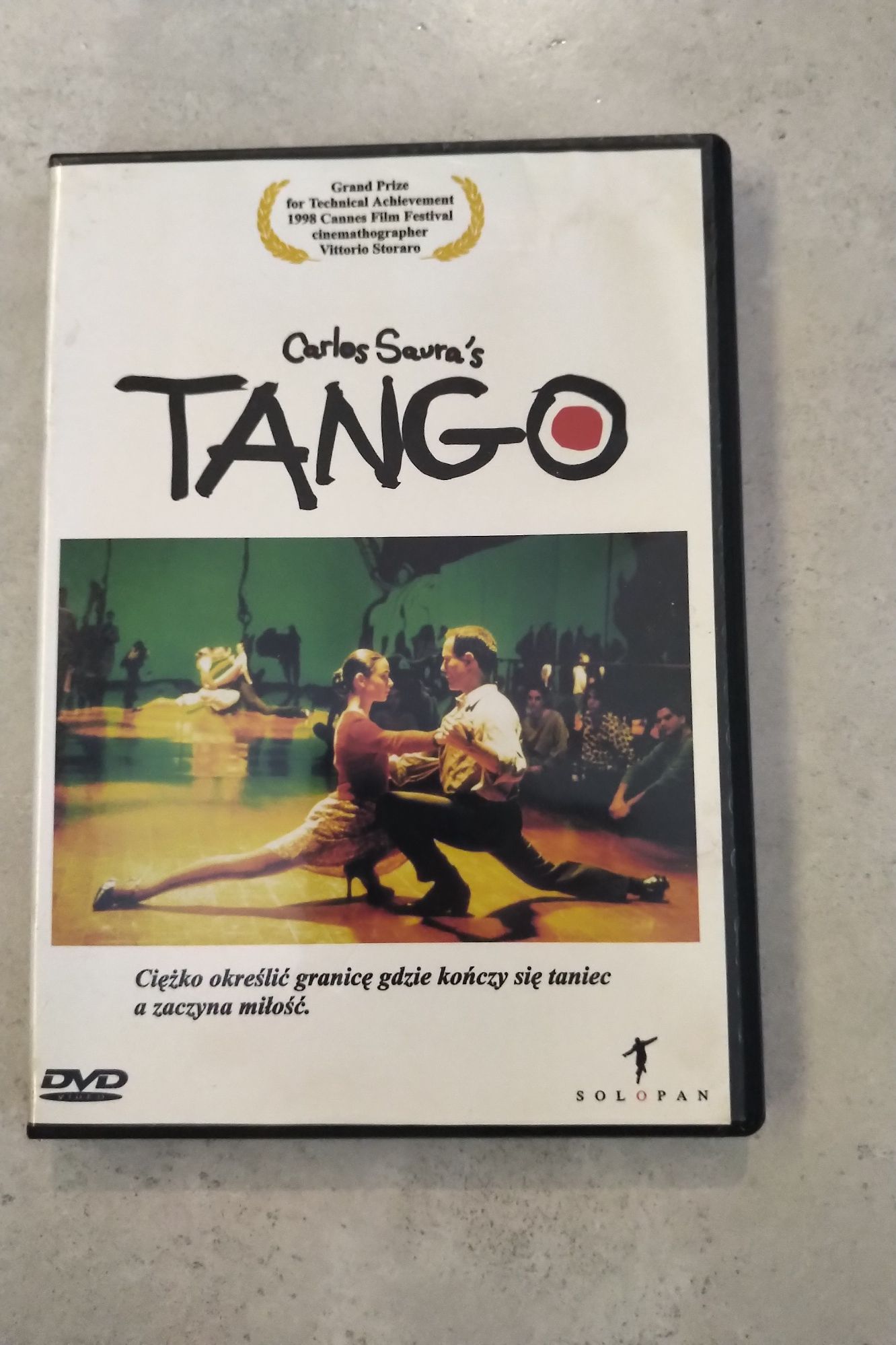 Tango Carlos Saura film dvd plyta