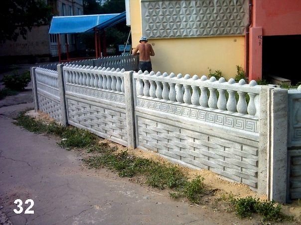 Заборы бетонные. Работаем в течение 20 лет.