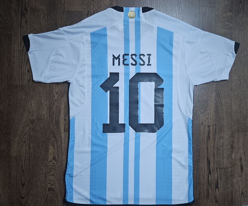 Koszulka Messi 10 Oryginał Argentyna Final Mundial Katar Qatar2022