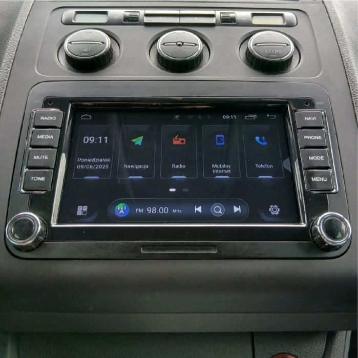 Radio Android 2DIN NCS RS-404 CarPlay/AA - Volkswagen – STAN IDEALNY!