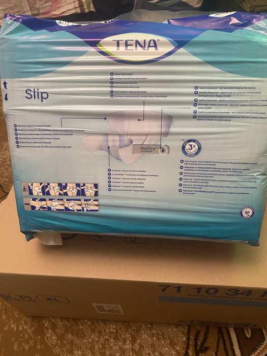Підгузники TENA  SLIP  PLUS XL  30 шт.