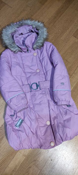 Парка Куртка зимова Lenne 128 Ленне на дівчинку 8-9 років Курточка