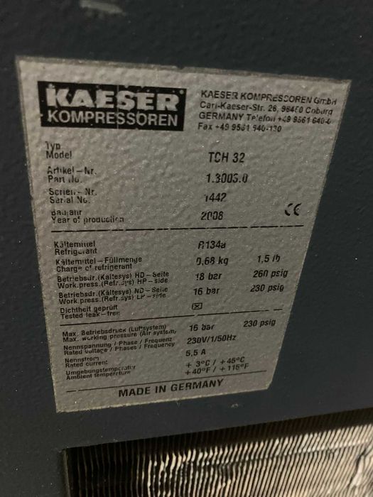 Ar comprimido mais compressor Hertz 7,5