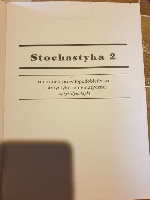 Stochastyka 2 Adam Płocki