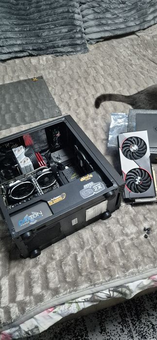 Материнська плата Аsus B450+raizen 52600+ RX570/ 8gв комплект.