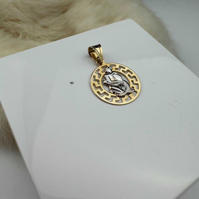 Złota Zawieszka z Mędrcem | JAK NOWA | 585 | 0.84g