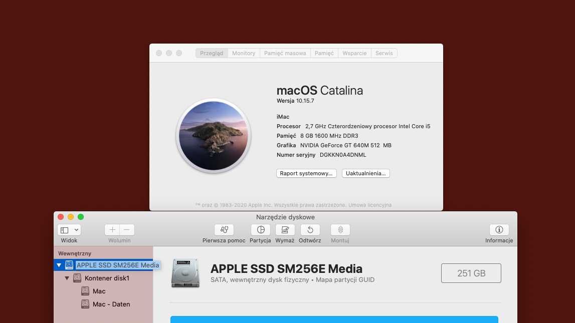 Apple iMac 21.5 cala (Late 2012)