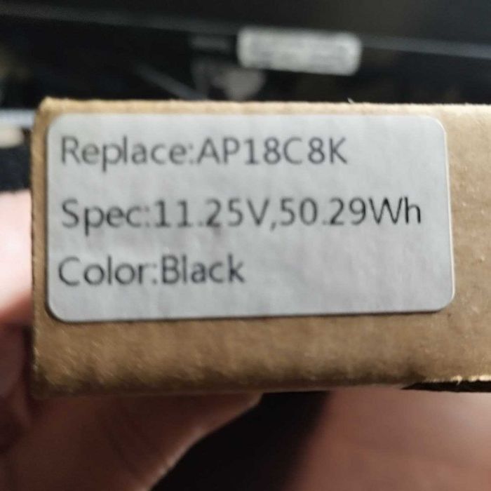 Новый аккумулятор для ноутбука ACER AP18C8K (AP19B5K)