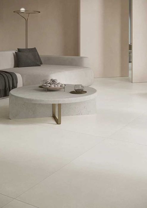 Nowy FORTESS BASE WHITE MAT GRES 119,8X119,8 G2 podłoga 120x120 satyna