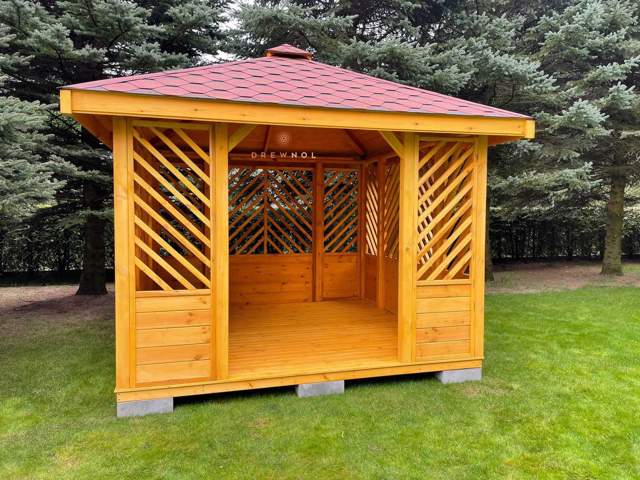 Altana ogrodowa, altanka, altany, wiaty, domek, pergola, drewutnia.