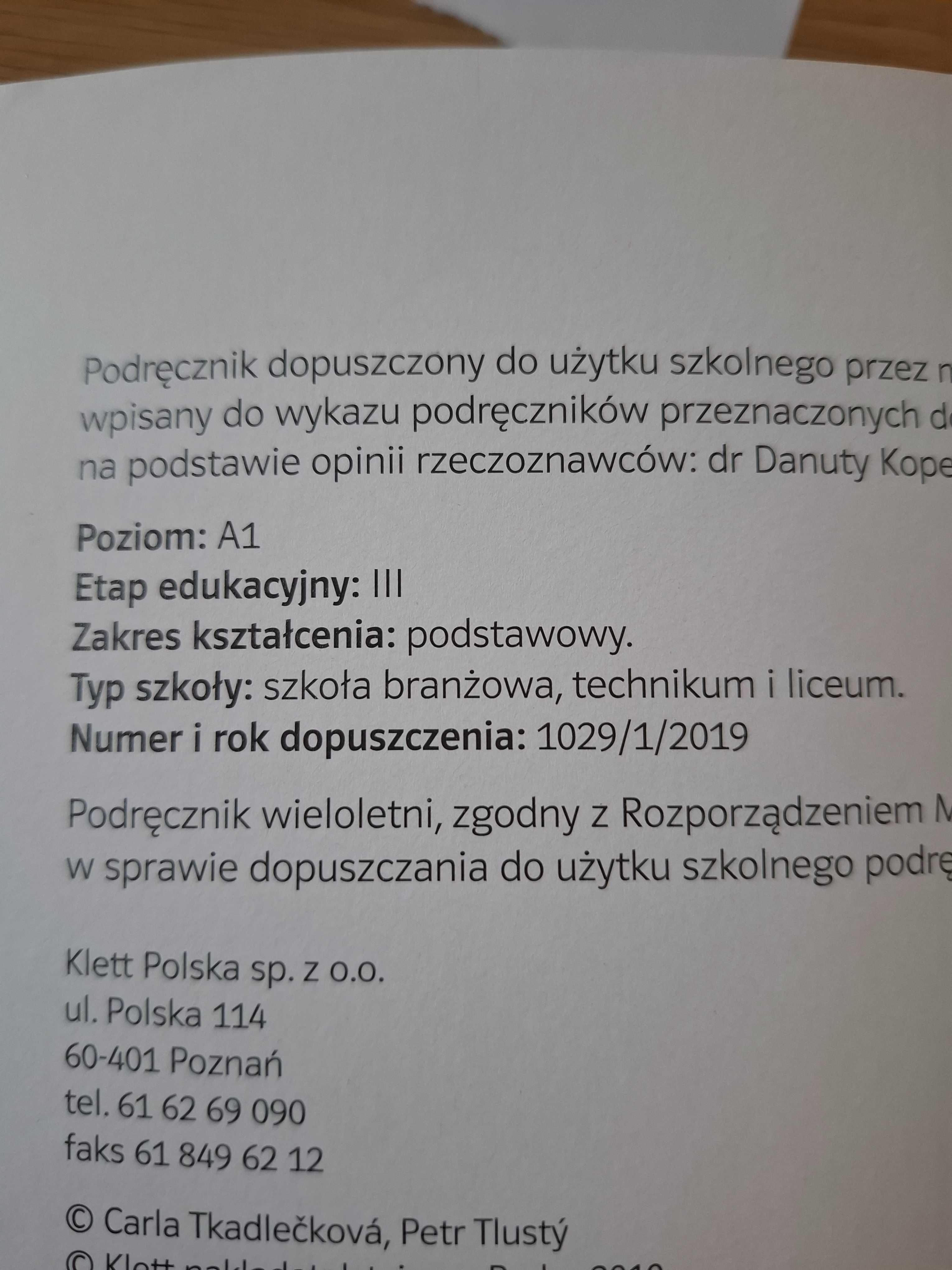 Język niemiecki 1 . Genau! Technika i licea 1 klasa