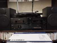 Музыкальный центр стойка DENON  с акустикой без проигрывателя винила