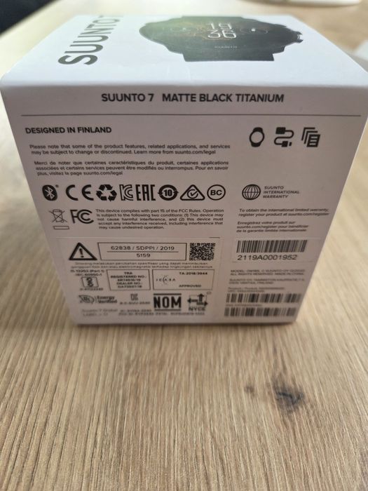 Suunto 7 matte black titanium