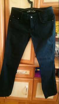 Czarne jeansowe spodnie 40/L