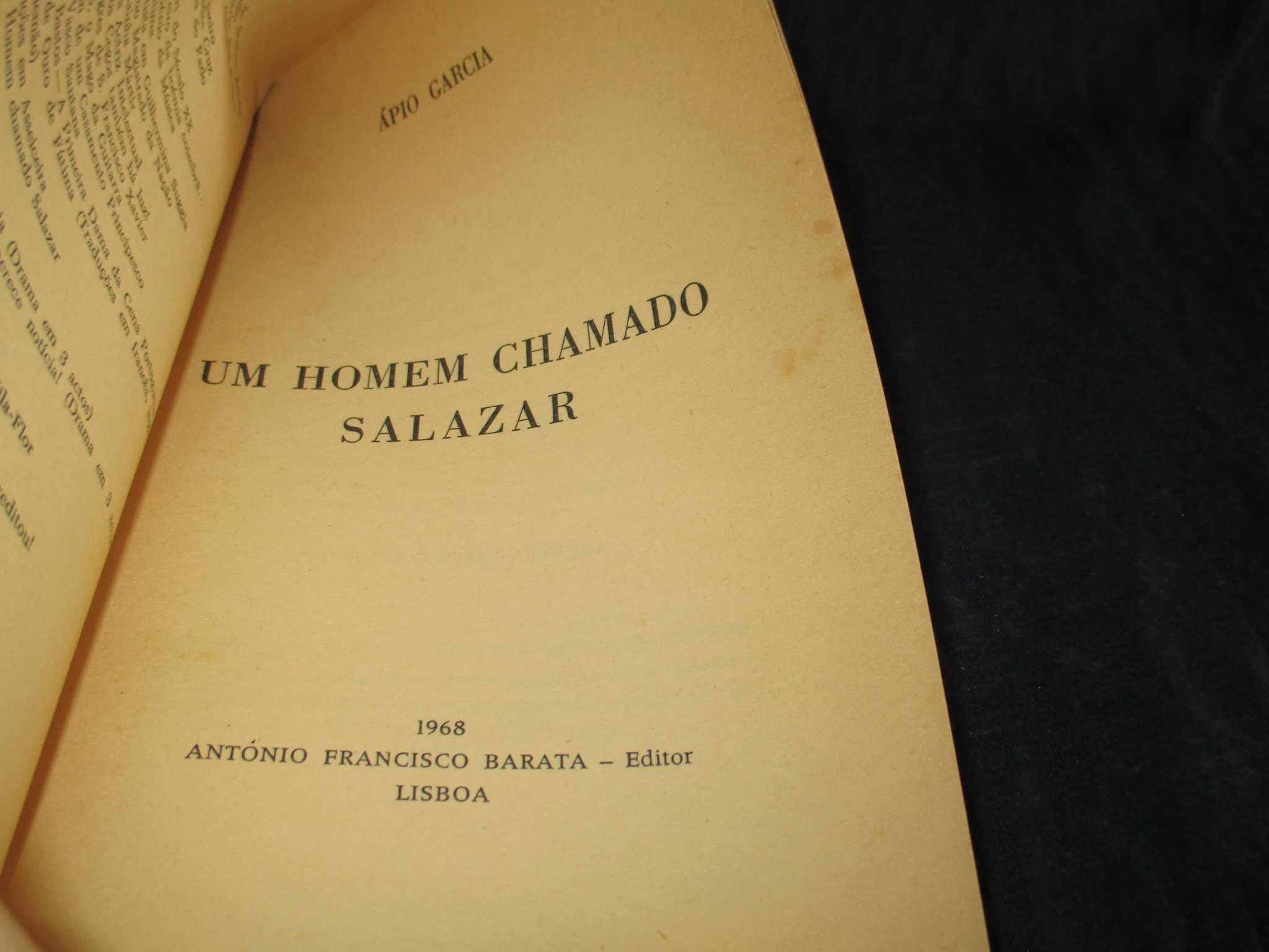 Livro Um Homem Chamado Salazar Ápio Garcia