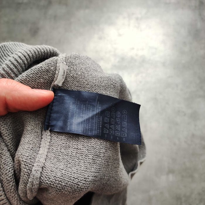 MĘSKI Sweter PREMIUM Szary Rozpinany Elegancki Tommy Hilfiger TH Logo