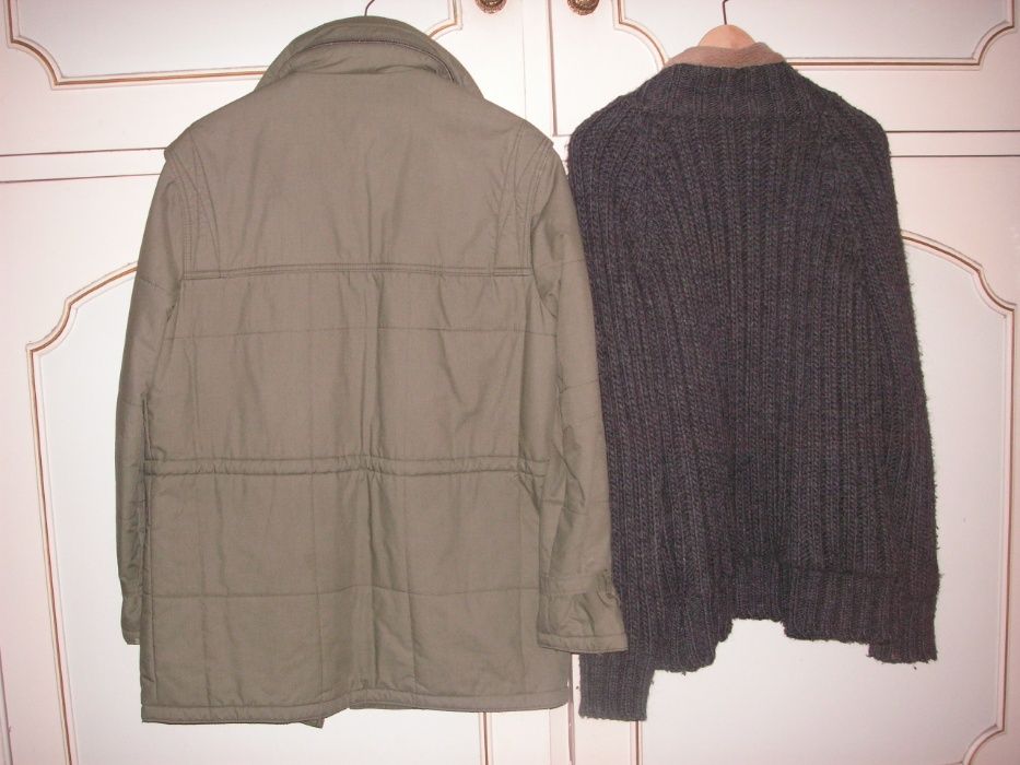 Blusão Melka e Blusão Casaco Lã Zara