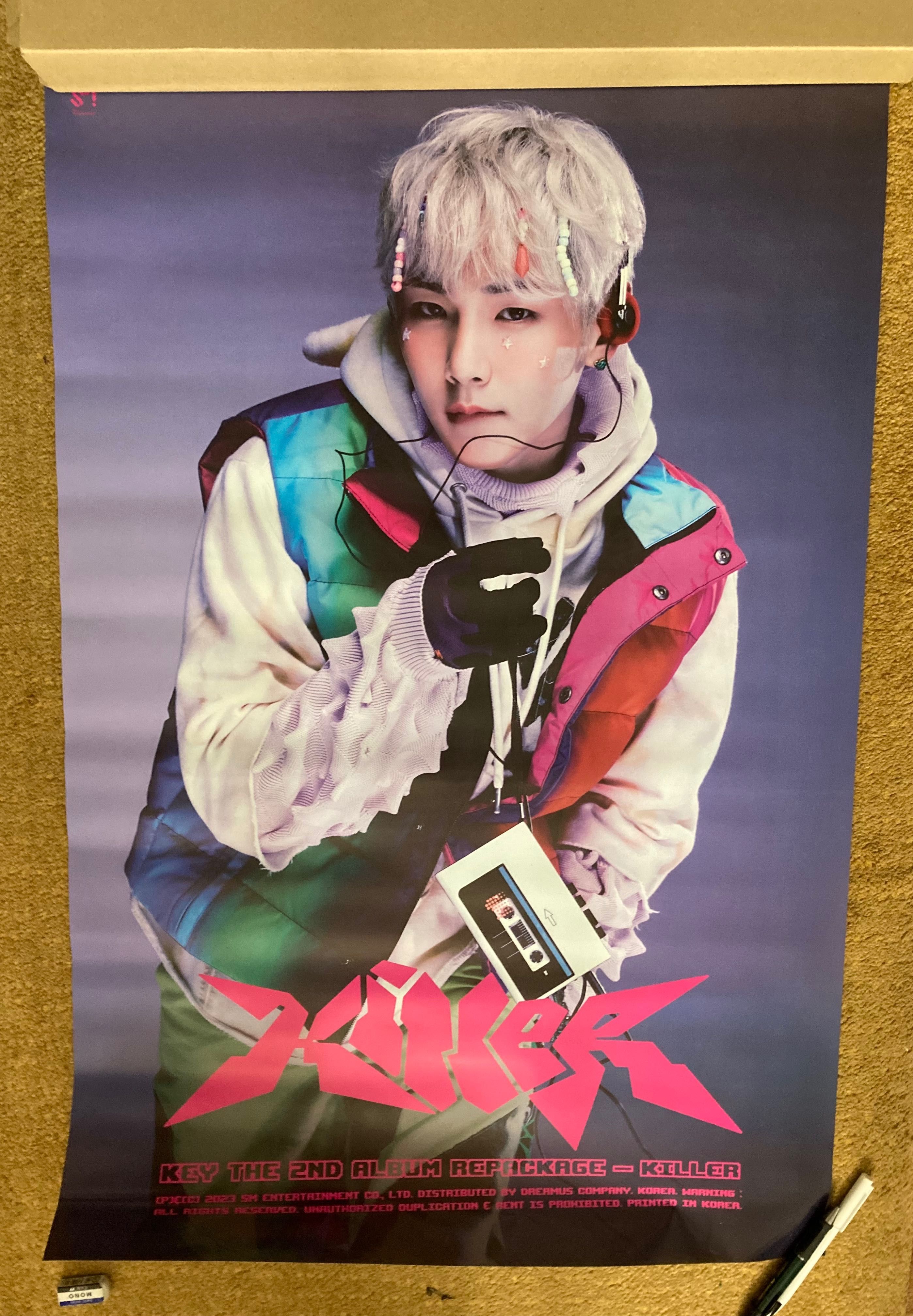 KEY (SHINee) - plakat do albumu „Killer”