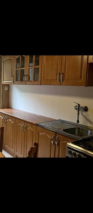 Zabudowa kuchenna meble + blat + oświetlenie + zlewozmywak