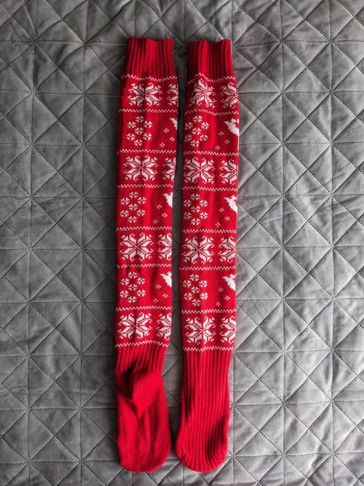 Zimowe podkolanówki/zakolanówki/skarpetki
