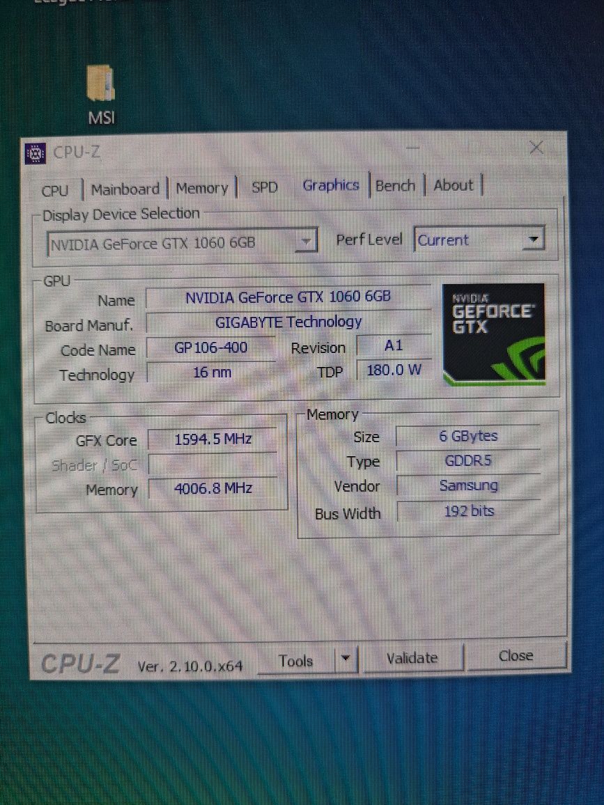 Komputer Intel i5/GTX 1060 6gb