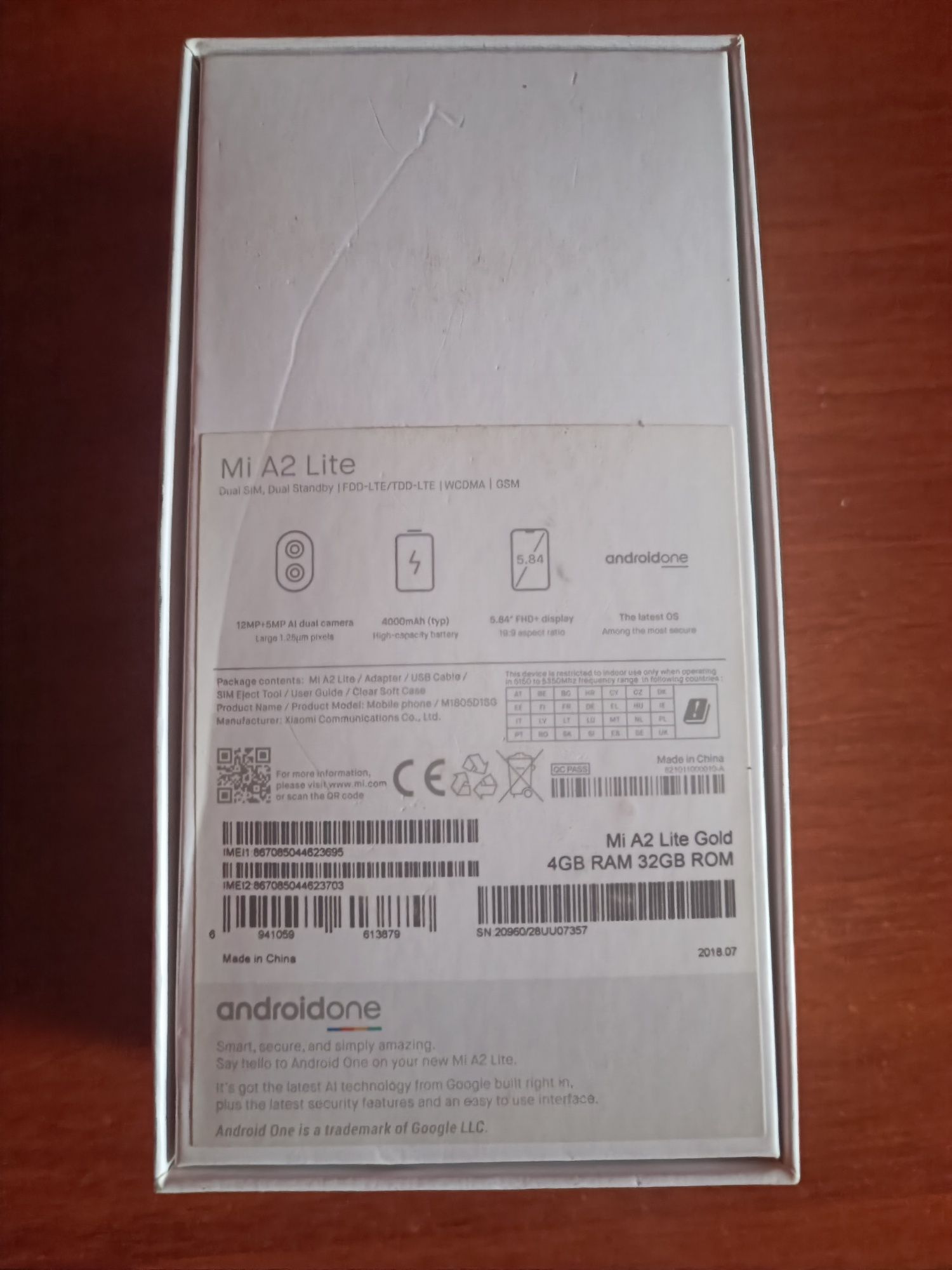 Смартфон телефон Xiaomi Mi A2 lite