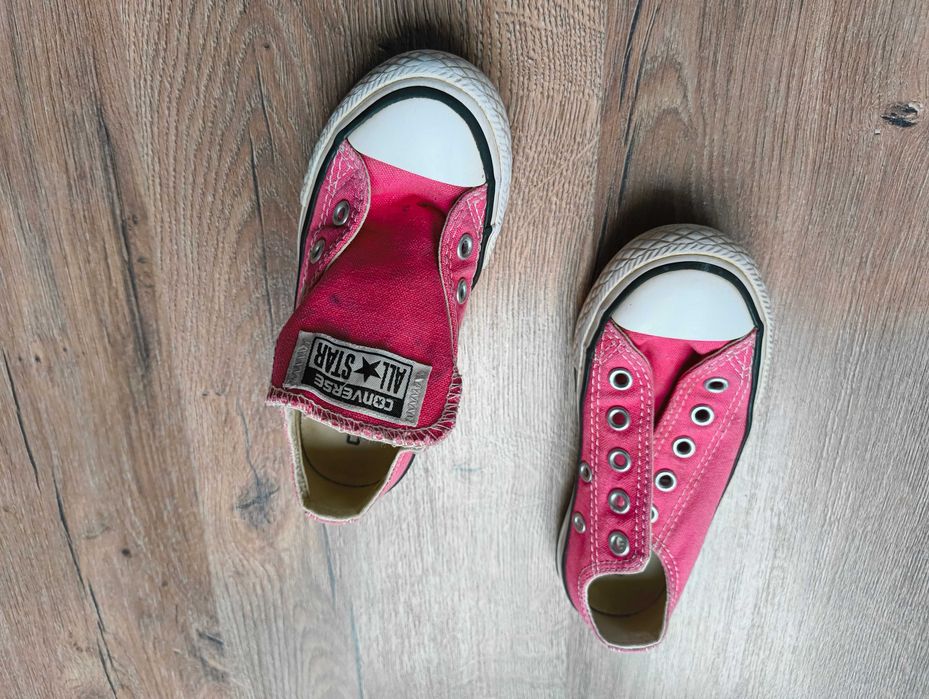 Converse All Star różowe – oryginalne trampki 27
