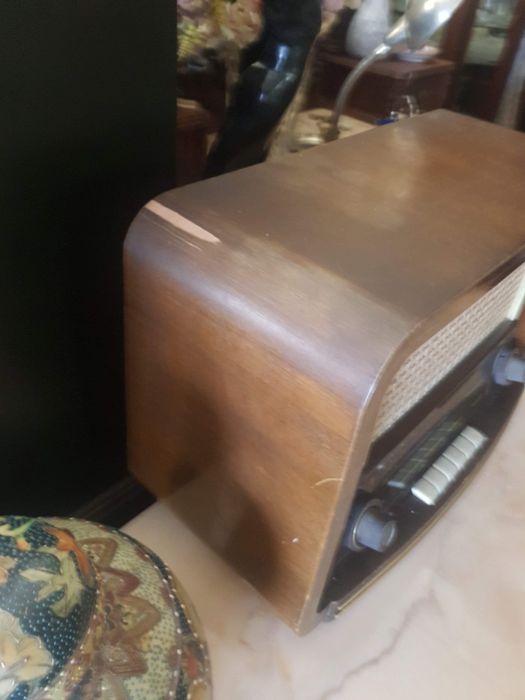 Radio antigo decoração