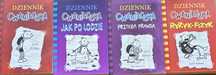 4 rodzaje książki dziennik cwaniaczka Jeff Kinney