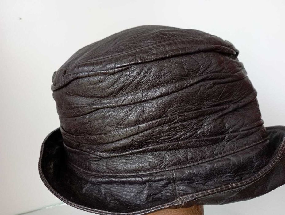 Капелюх шкіряний