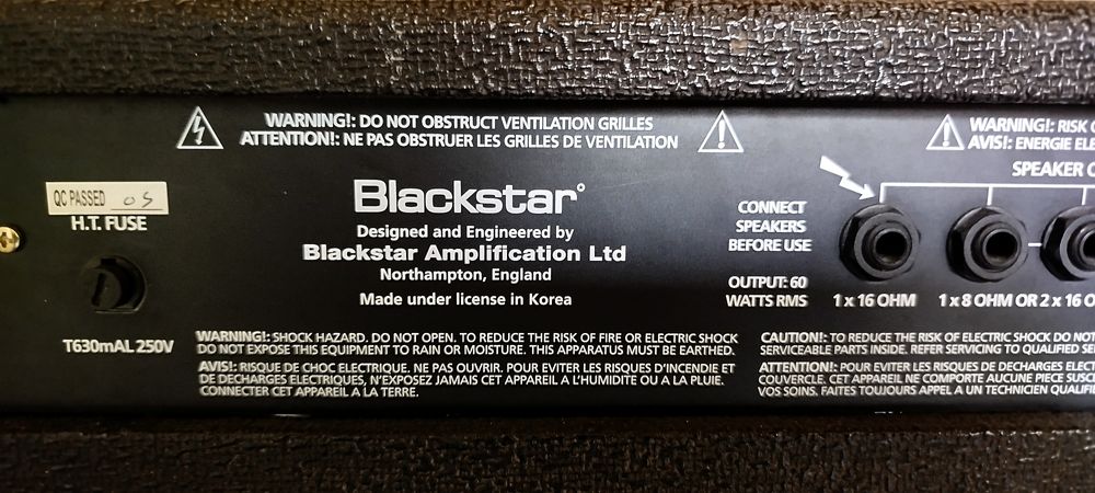 Wzmacniacz Blackstar na sprzedaż