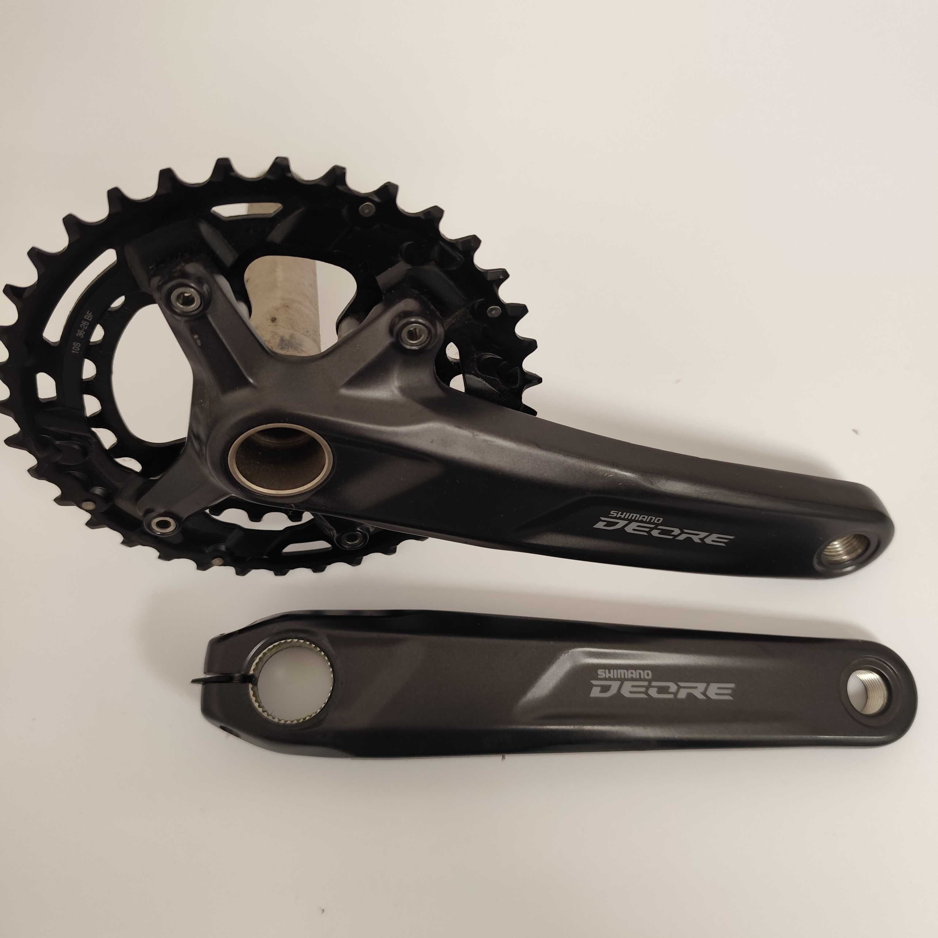 Mechanizm korbowy Shimano DEORE FC-M4100-2, 10rz 36-26