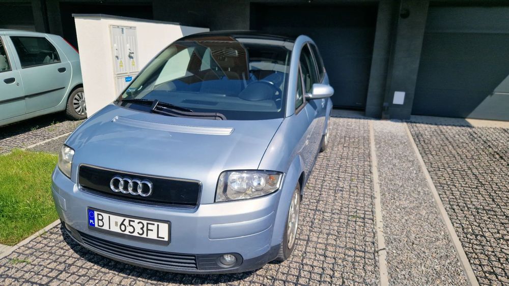 Audi A2 Audi A2 2001r, 1.4 benzyna, niski przebieg, bogate wyposażenie!