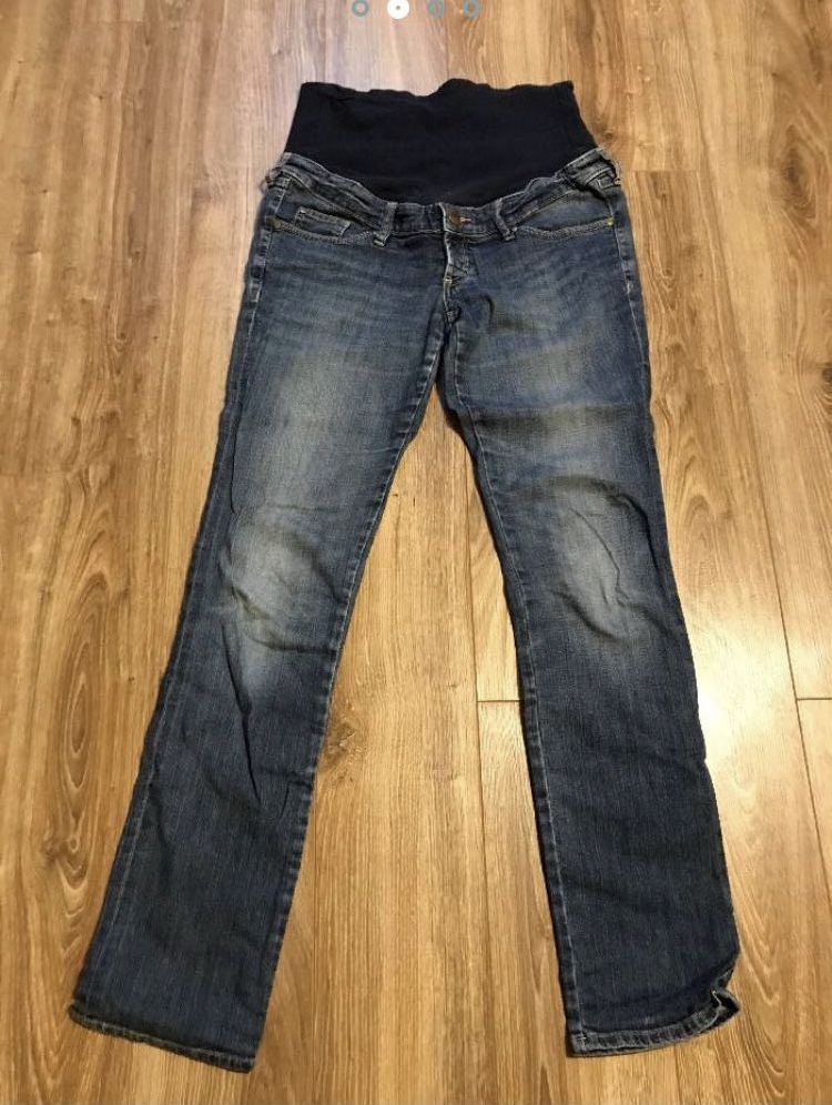 Spodnie jeansy ciążowe r. 40 (H&M)