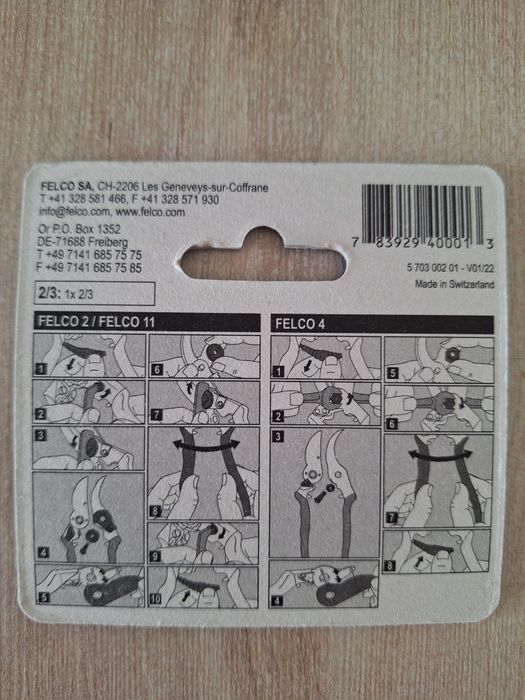 Ostrze Felco 2/3 do sekatorów FELCO 2, 4 , 11 , 400