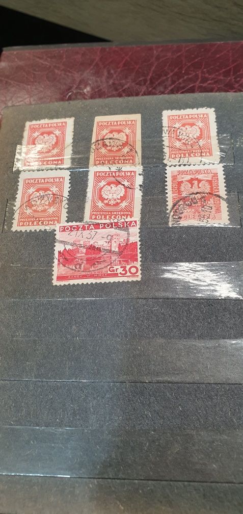Klaser 4 znaczków z całego świata