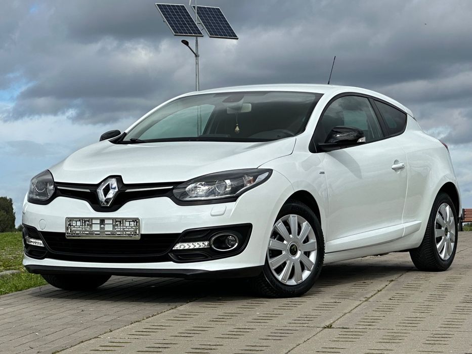 Renault Megane Coupe 1.2tce 130km 16r Nawigacja Klimatronik 3d led Śliczności