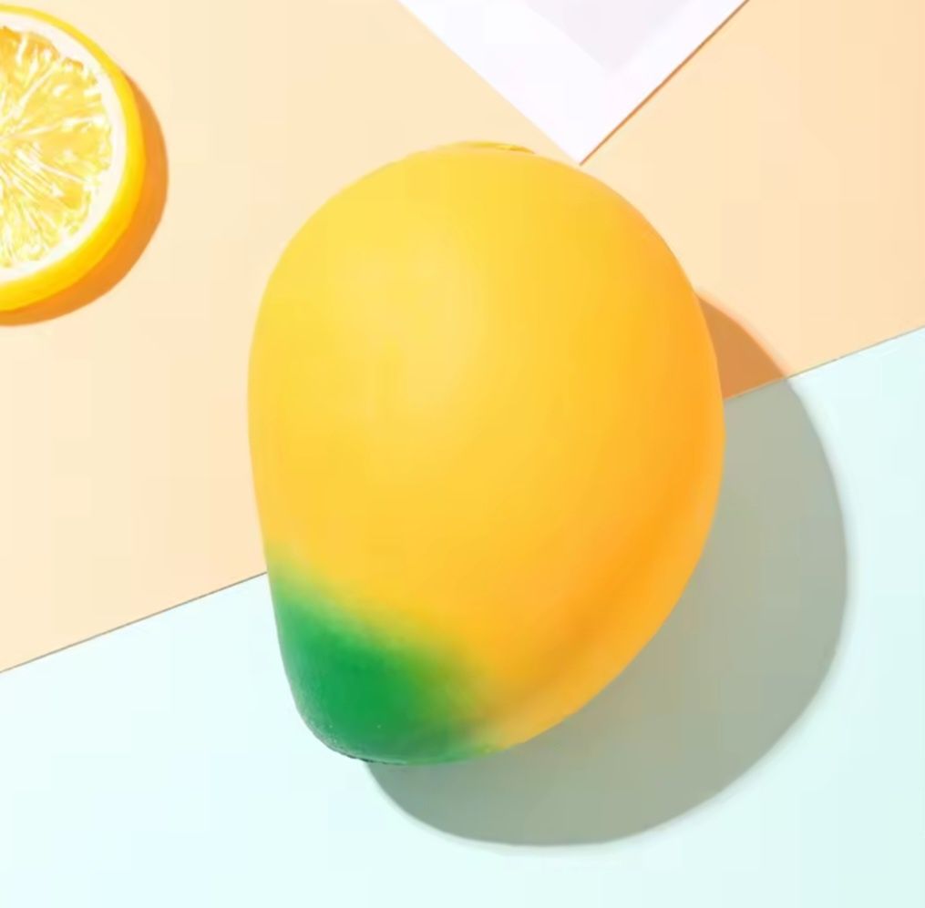Gniotek antystresowy mango zabawka sensoryczna