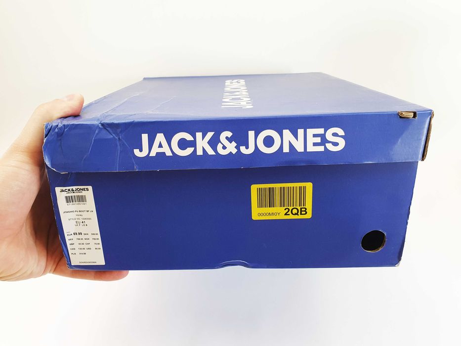 Чоловічі черевики JACK & JONES 41 26.5 см 7 UK