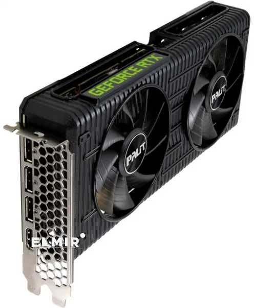 Видеокарта Palit PCI-E GeForce RTX3060 LHR 12GB DDR6 Dual