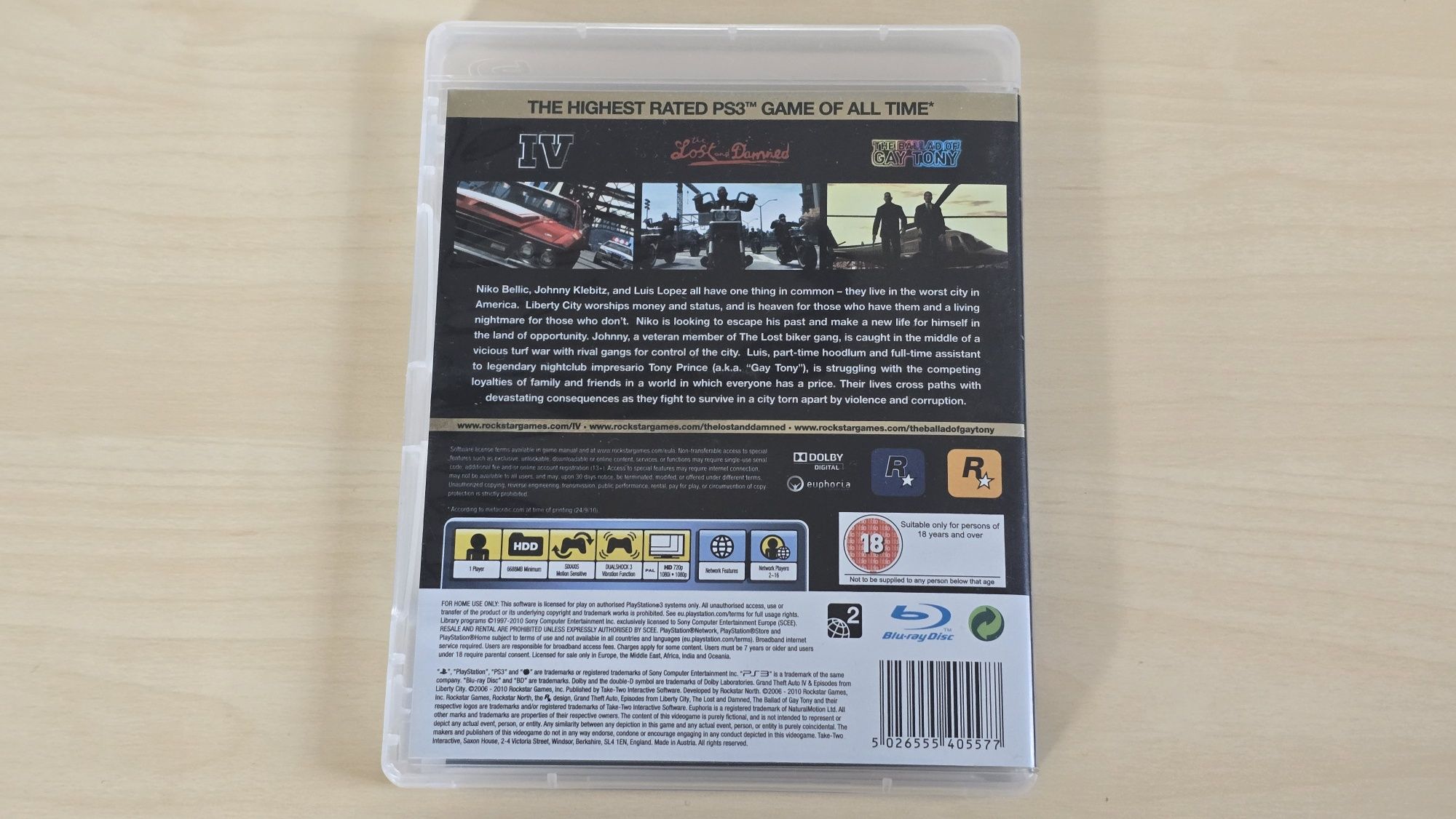 GTA 4 Complete Edition PS3