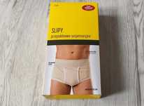 Slipy przepuklinowo suspensoryjne PT 0111 beż L NOWE